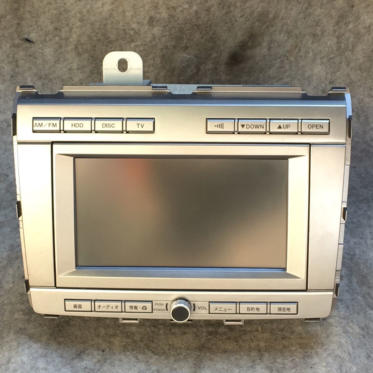 マツダ MPV LY3P 純正 HDD ナビ 地図データ2006 マルチ モニター カーナビゲーション