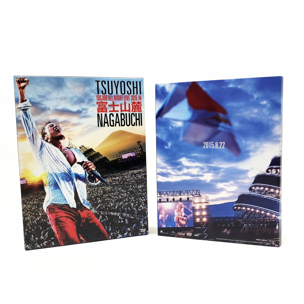 長渕 剛 100，000 ALL NIGHT LIVE 2015 IN 富士山麓 ライブ DVD 5枚組