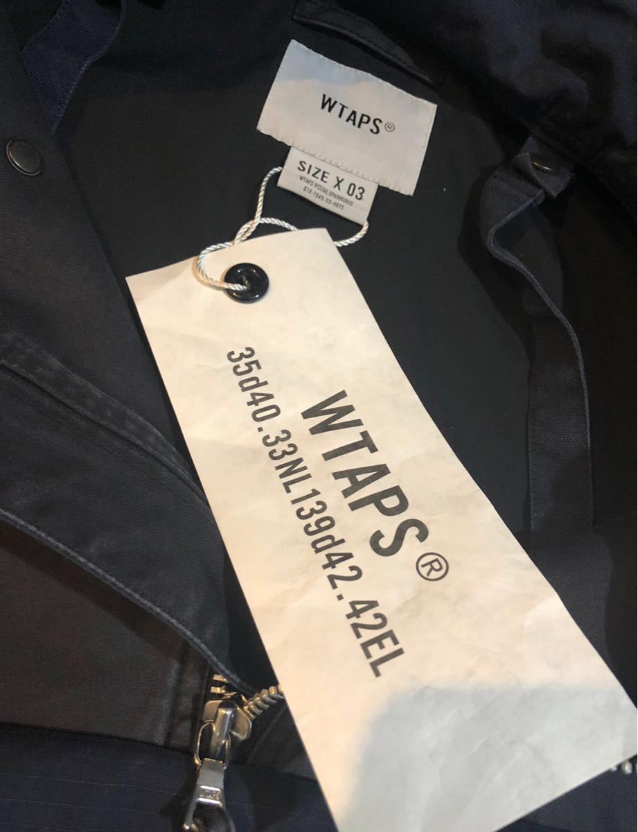 正規品 未使用 WTAPS ダブルタップス 18SS 窪塚洋介 着用 DOCK JACKET