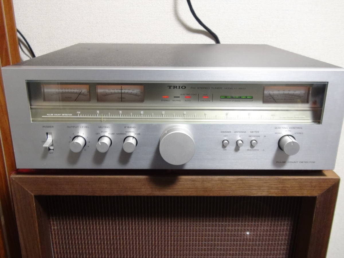 KENWOOD ケンウッド KT-9900 FMステレオチューナー トリオ TRIO ケンウッド KT-9900 FMステレオ チューナー 完動品