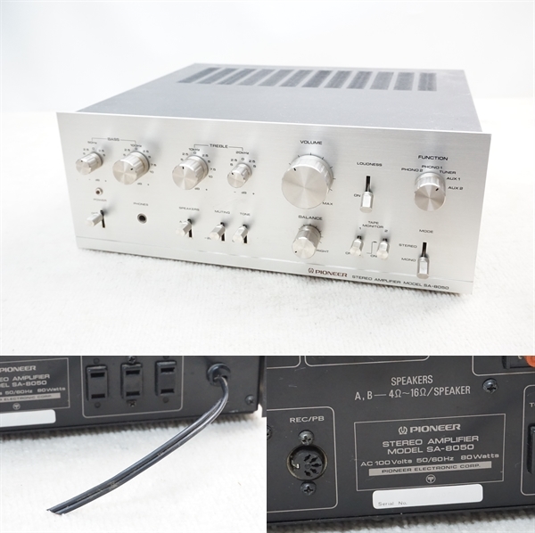 パイオニア Pioneer プリメインアンプ SA ジャンク 人気 パイオニア SA