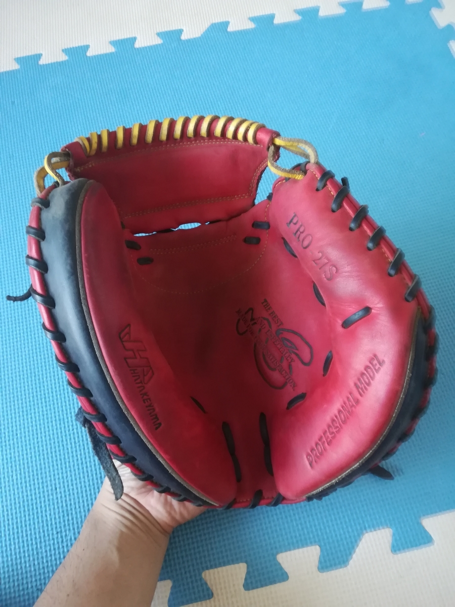 野球 軟式 キャッチャーミット ハタケヤマ 炭谷銀仁郎モデル 【公式通販】
