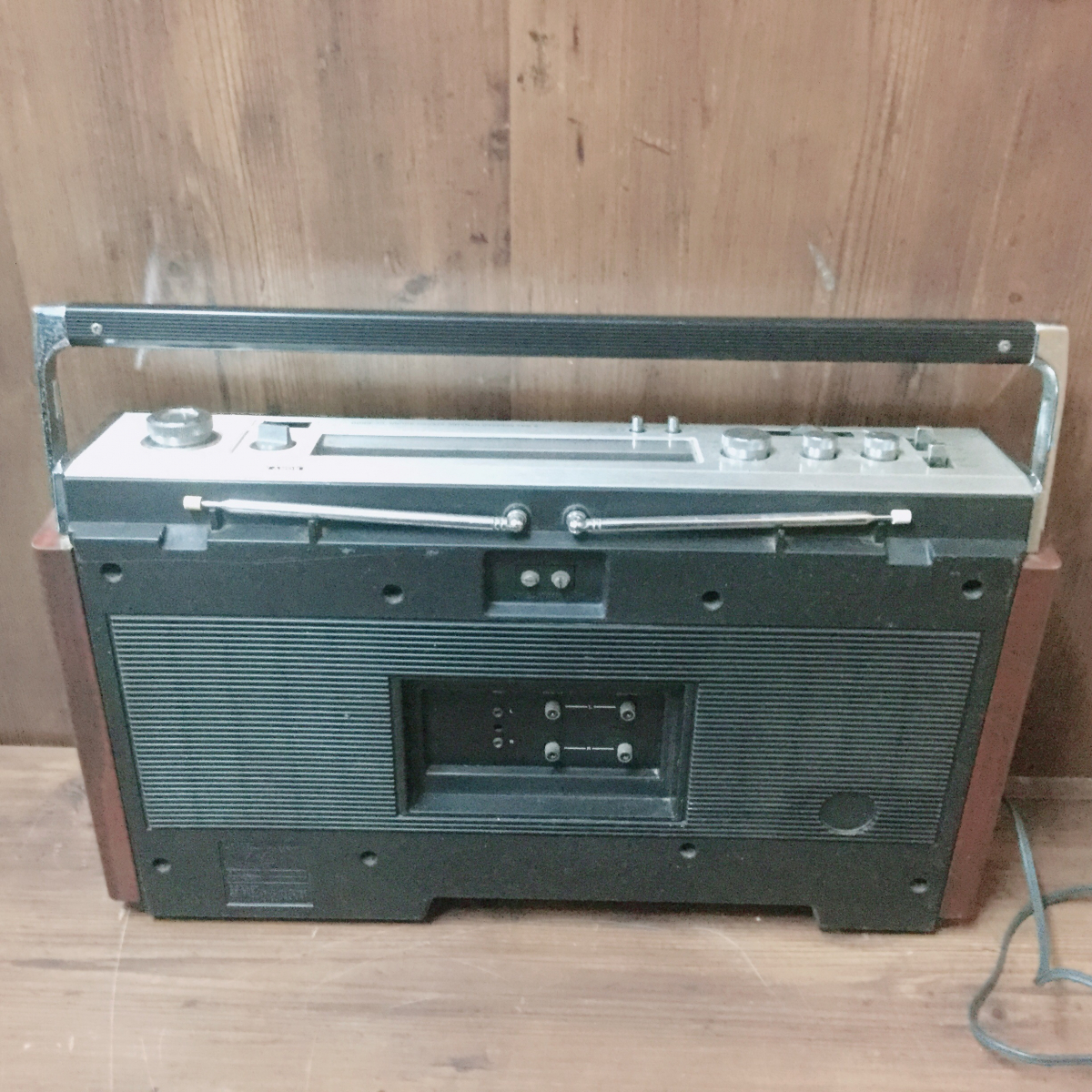 ☆ SONY ソニー CF-6600 ステレオジルバップ ステレオラジカセ Zilbap