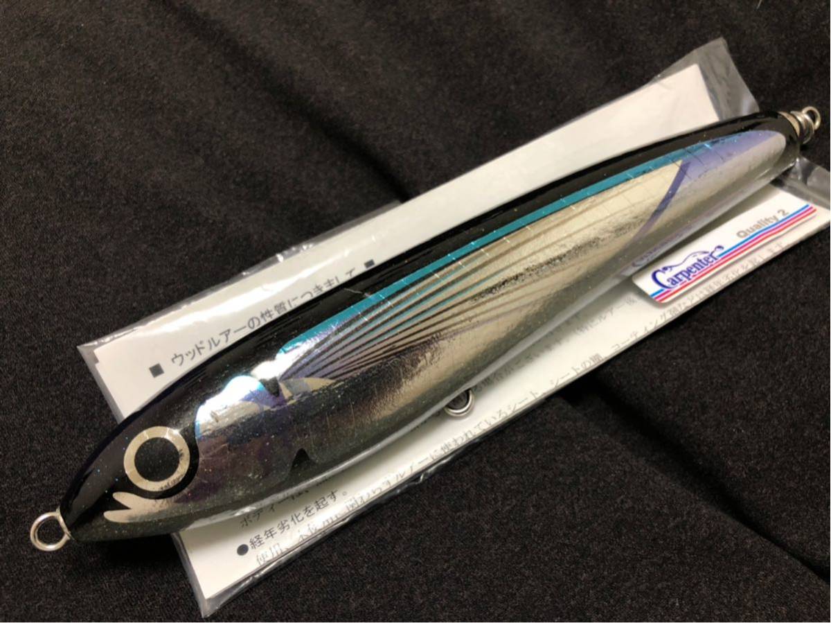 カーペンター　RG-γ140トビウオ　新品未使用品 カーペンター GT-γ140 トビウオ ナス紺バック・ブラックバック メタル