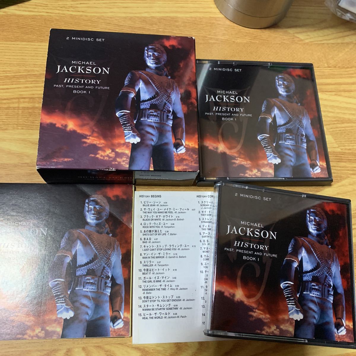 Michael Jackson History ミニディスクセット 希少 MD(ミニディスク