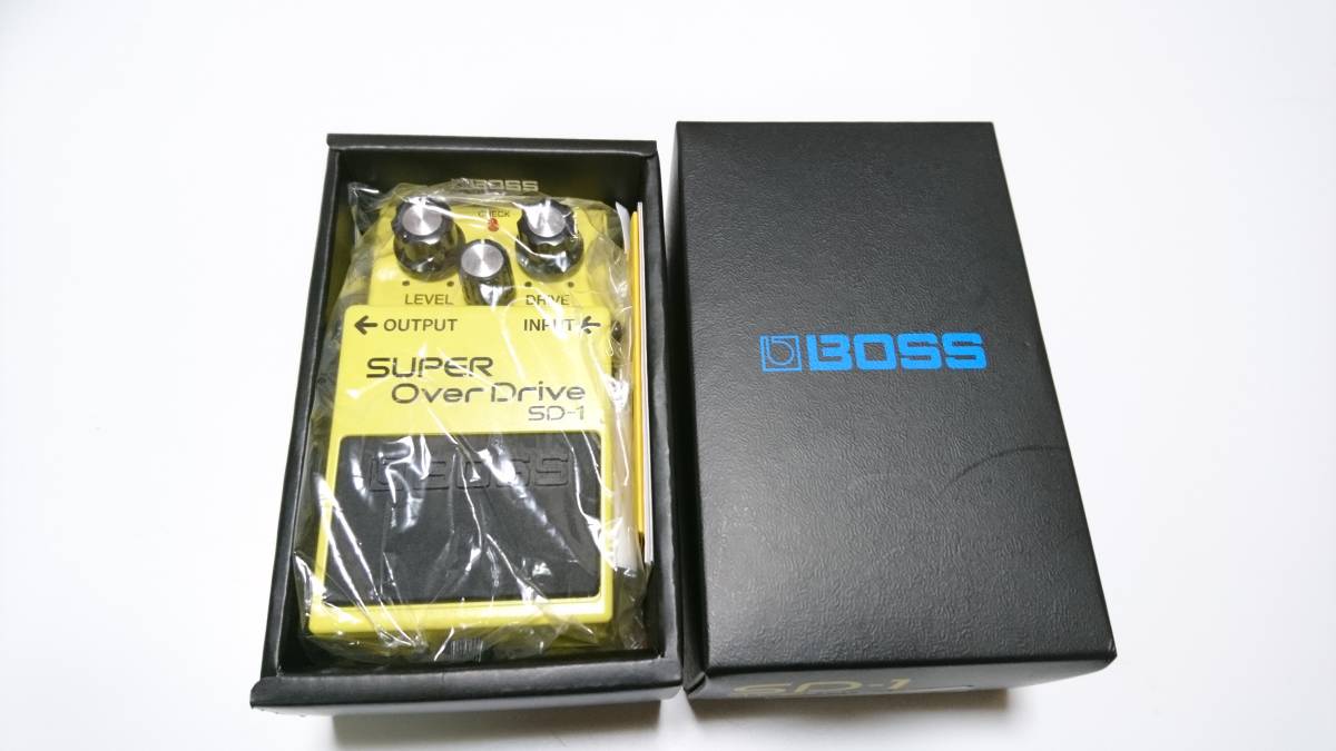 SD-1 Super BOSS | OverDrive Boss Pedal SUPER Box Overdrive Drive