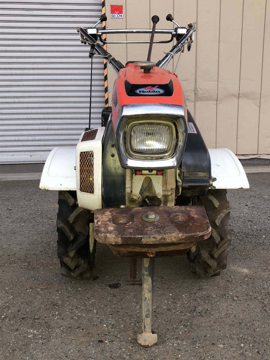 整備済 富士スバル ロビン 6馬力 管理機 耕運機 ST41 前8速/後4速 引取