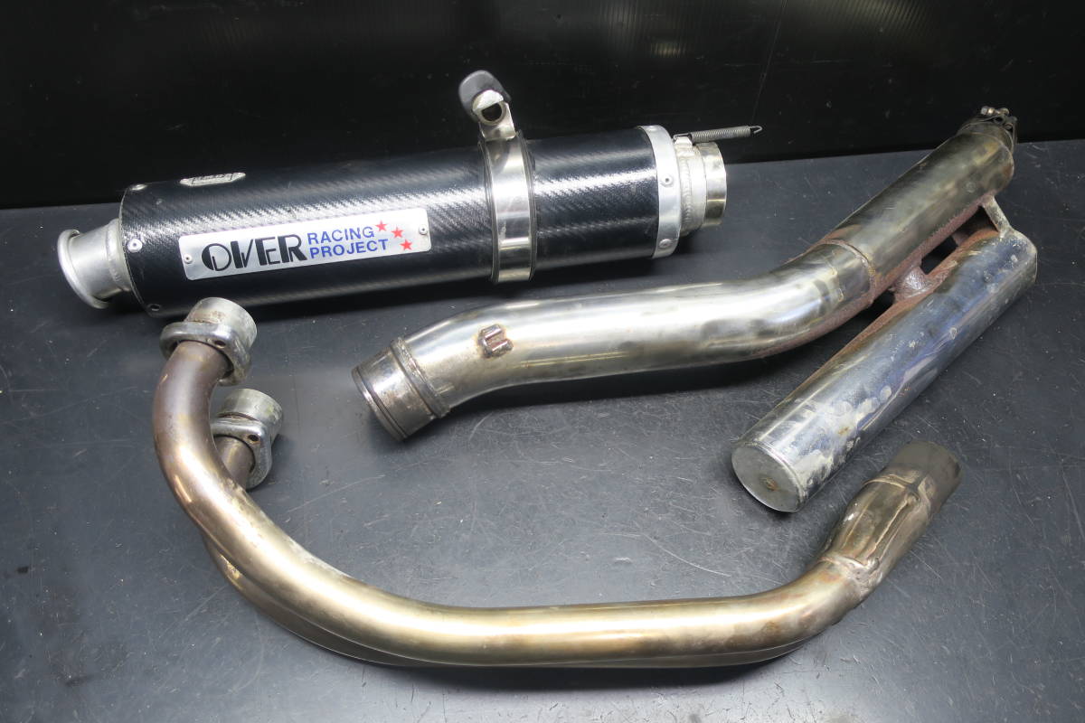 SRX400/600 3SX 3VN OVER製セミスリップオンマフラー 【公式通販】