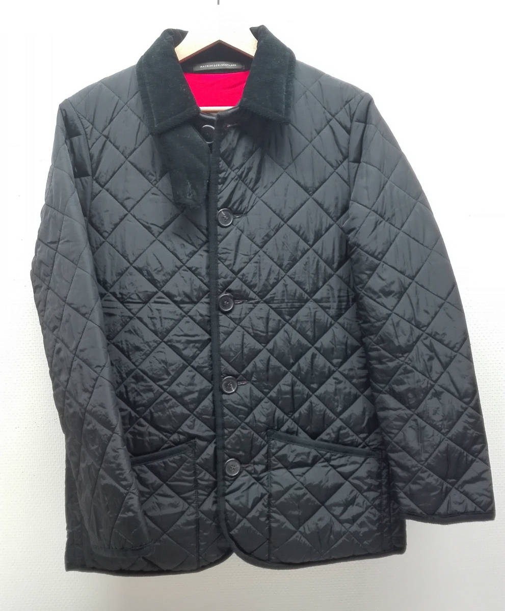 MACKINTOSH マッキントッシュ QT-PW キルティングジャケット サイズ38 ブラック 店舗受取可