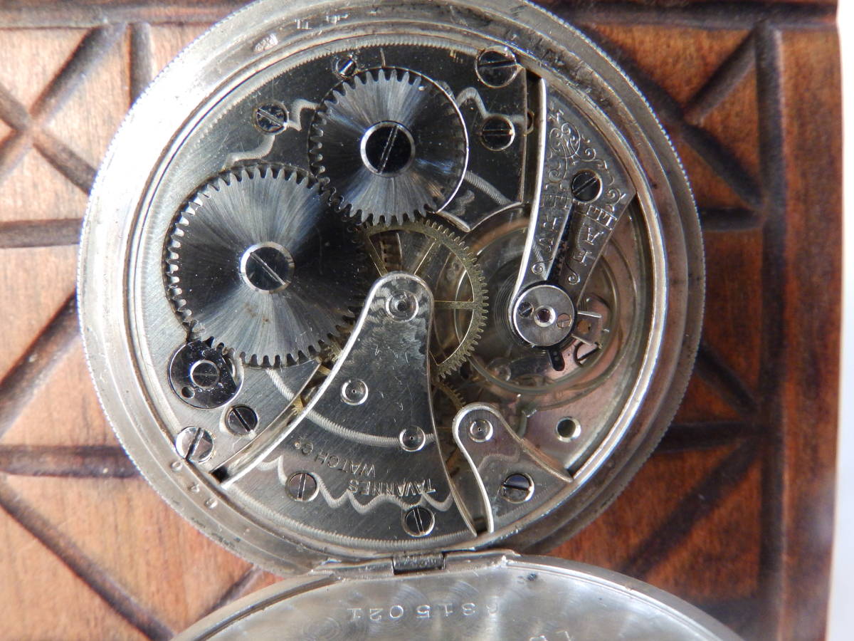 TAVANNES スイス銀製懐中時計 WATCH CO☆タバン（スイス tavannes 正美 