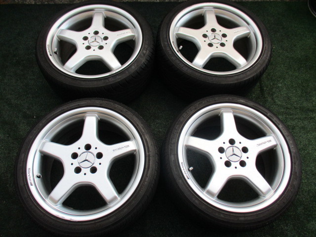 【品質保証，HOT】 ベンツ W211 Eクラス AMG スタイリング3/Ⅲ 純正 ホイールタイヤSET 5H-112 18インチ F/8J+30 R/9J+39 W210 W220 W221 W203 W204等