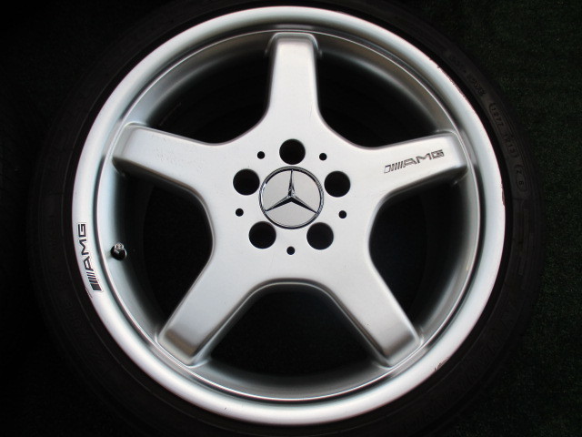 【品質保証，HOT】 ベンツ W211 Eクラス AMG スタイリング3/Ⅲ 純正 ホイールタイヤSET 5H-112 18インチ F/8J+30 R/9J+39 W210 W220 W221 W203 W204等