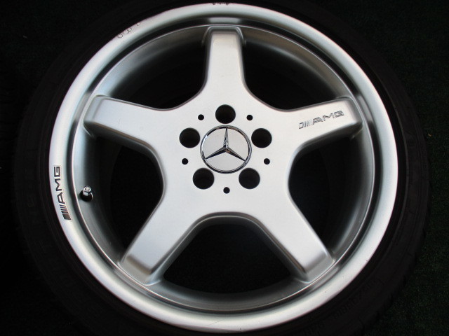 【品質保証，HOT】 ベンツ W211 Eクラス AMG スタイリング3/Ⅲ 純正 ホイールタイヤSET 5H-112 18インチ F/8J+30 R/9J+39 W210 W220 W221 W203 W204等
