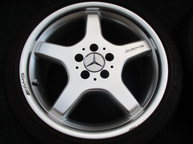 【品質保証，HOT】 ベンツ W211 Eクラス AMG スタイリング3/Ⅲ 純正 ホイールタイヤSET 5H-112 18インチ F/8J+30 R/9J+39 W210 W220 W221 W203 W204等