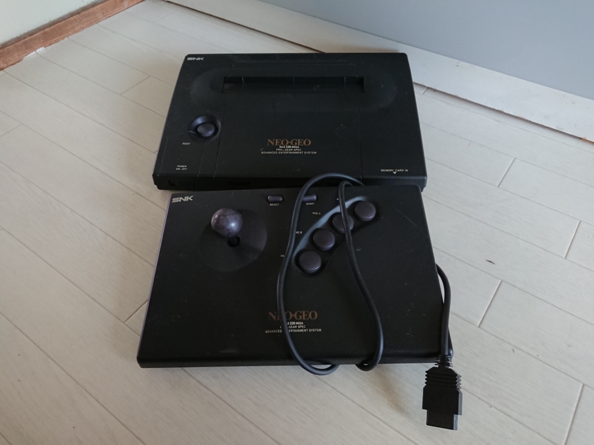 ジャンク扱い》《レトロ》ネオジオ 動作確認済み/NEO-GEO/SNK/店頭/他