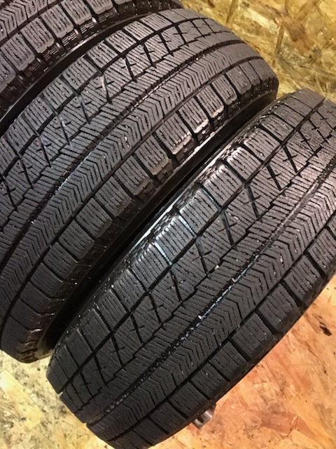 必見1本1000円スタート BS/BLIZZAK VRX 155/65R14 13年製スタッドレス 4本Set スペーシア ワゴンR N-BOX タント等 (G23)