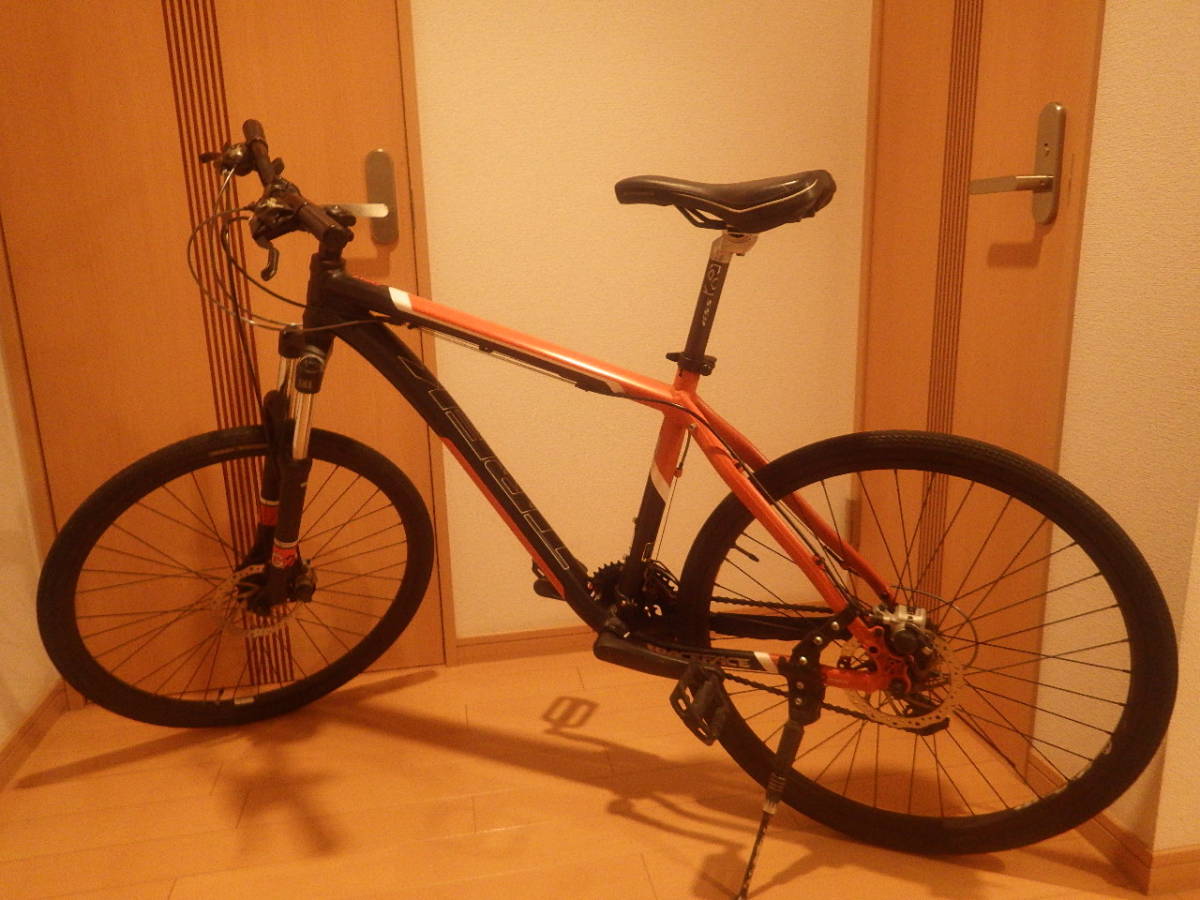 引き取り限定】 マウンテンバイク TREK トレック オレンジ×ブラック 26