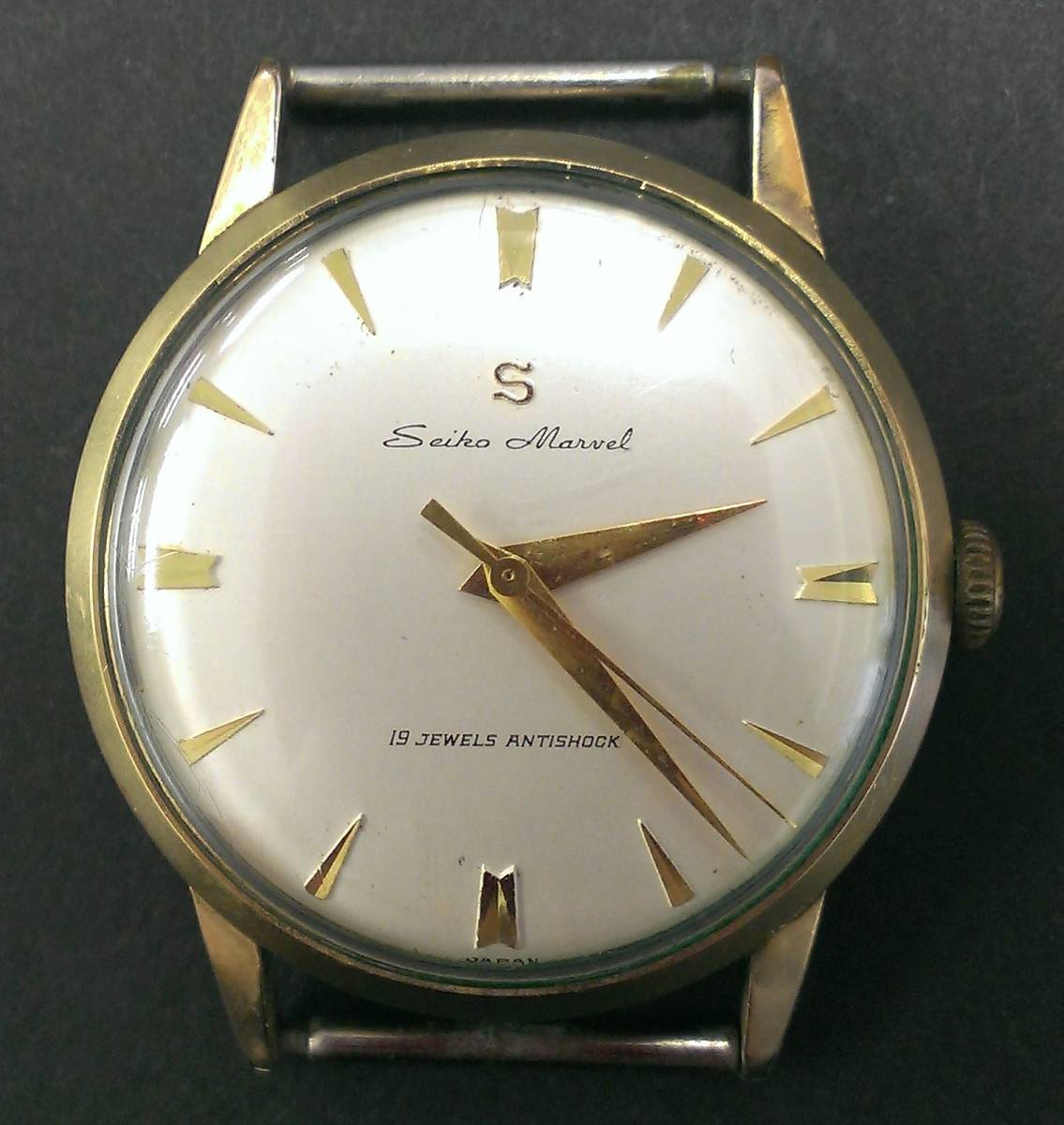 Seiko Marvel セイコー マーベル 19石 ANTISHOCK Sマーク 817254