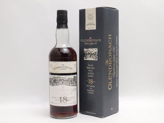 液面低下The GLENDRONACH グレンドロナック 18年 750ml 箱付☆AKA37635