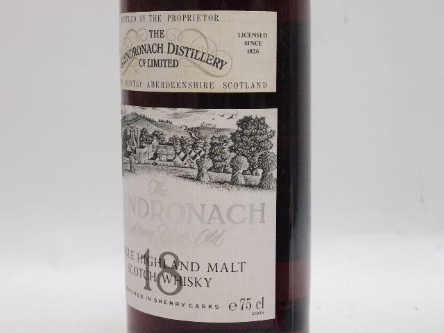 液面低下The GLENDRONACH グレンドロナック 18年 750ml 箱付☆AKA37635