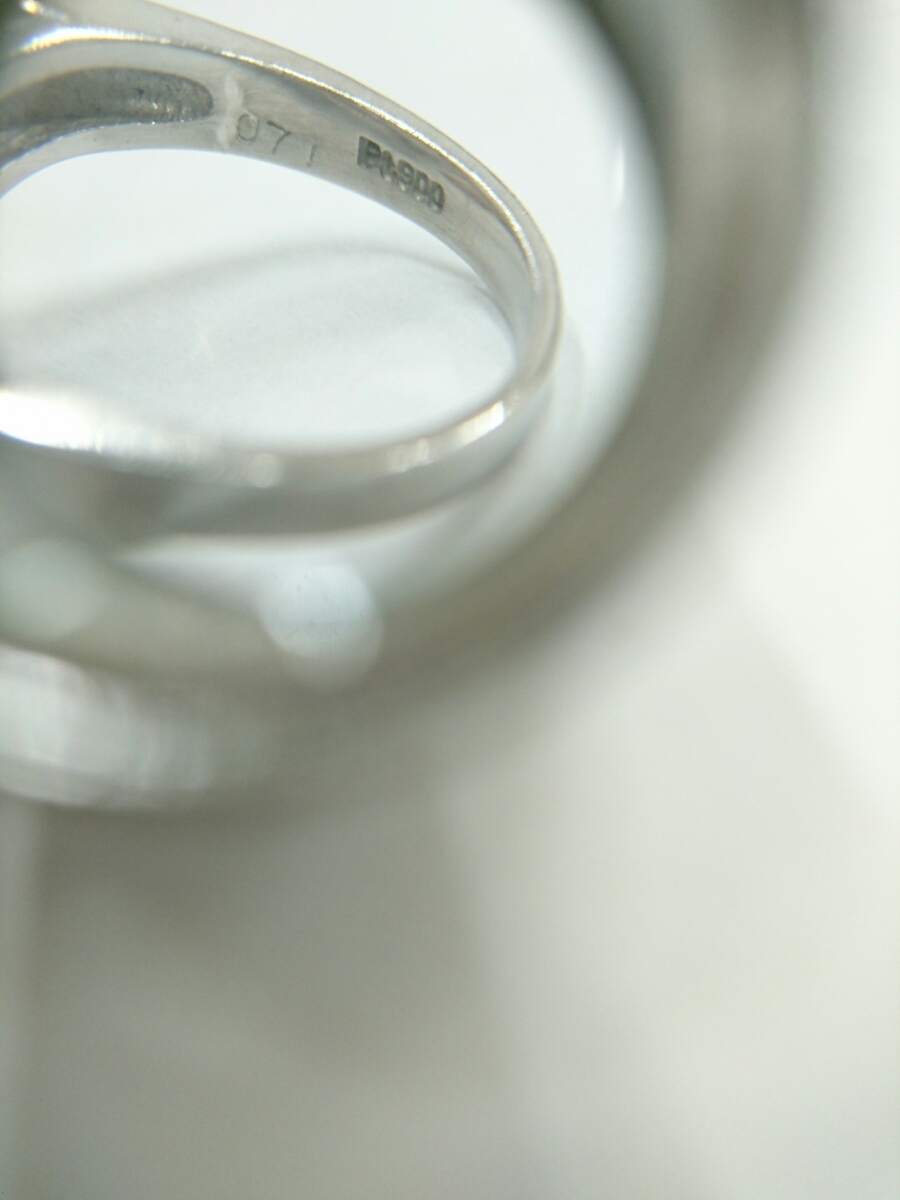 ◯Pt900 D0.71ct ダイヤ付きリング 約6.7g プラチナ ダイヤモンド 
