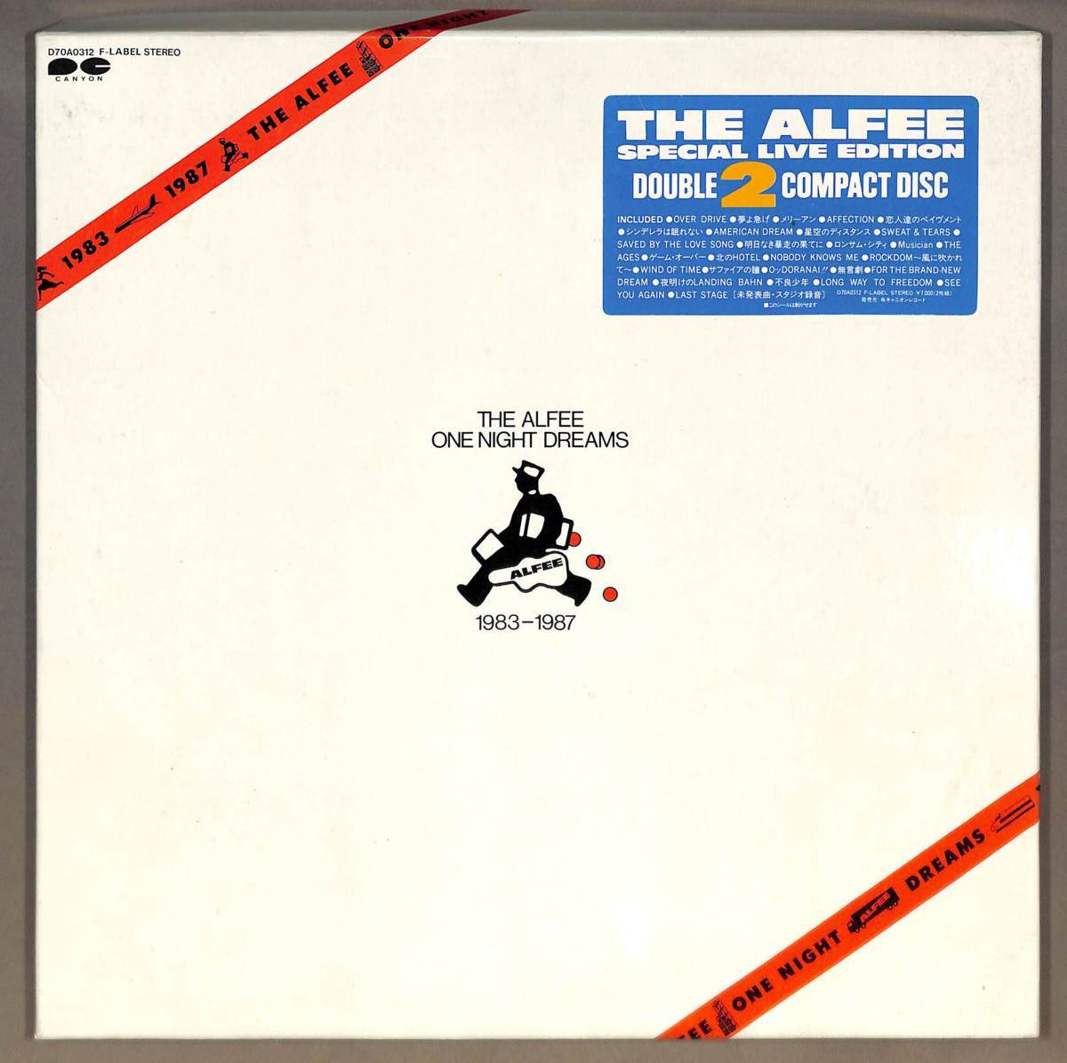 ALFEE THE NIGHT ONE DREAMS CD : | 公式通販 One 2枚組 NIGHT