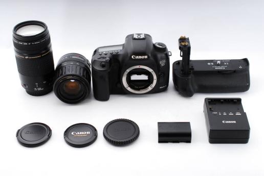 A品 CANON キヤノン EOS 5D Mark III マーク3 ダブルレンズセット 状態
