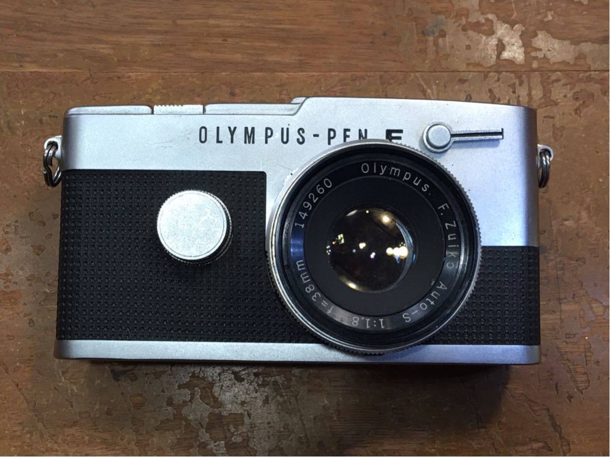 ジャンク品】OLYMPUS PEN FT 希少ハーフサイズ一眼レフ フィルムカメラ