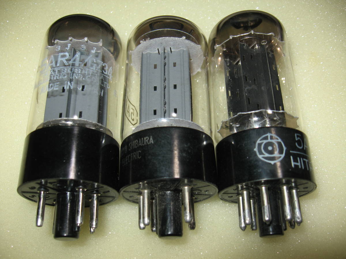 真空管 - GZ34 ⁄ Yahoo!オークション テスト済みMullard Reissue 5AR4