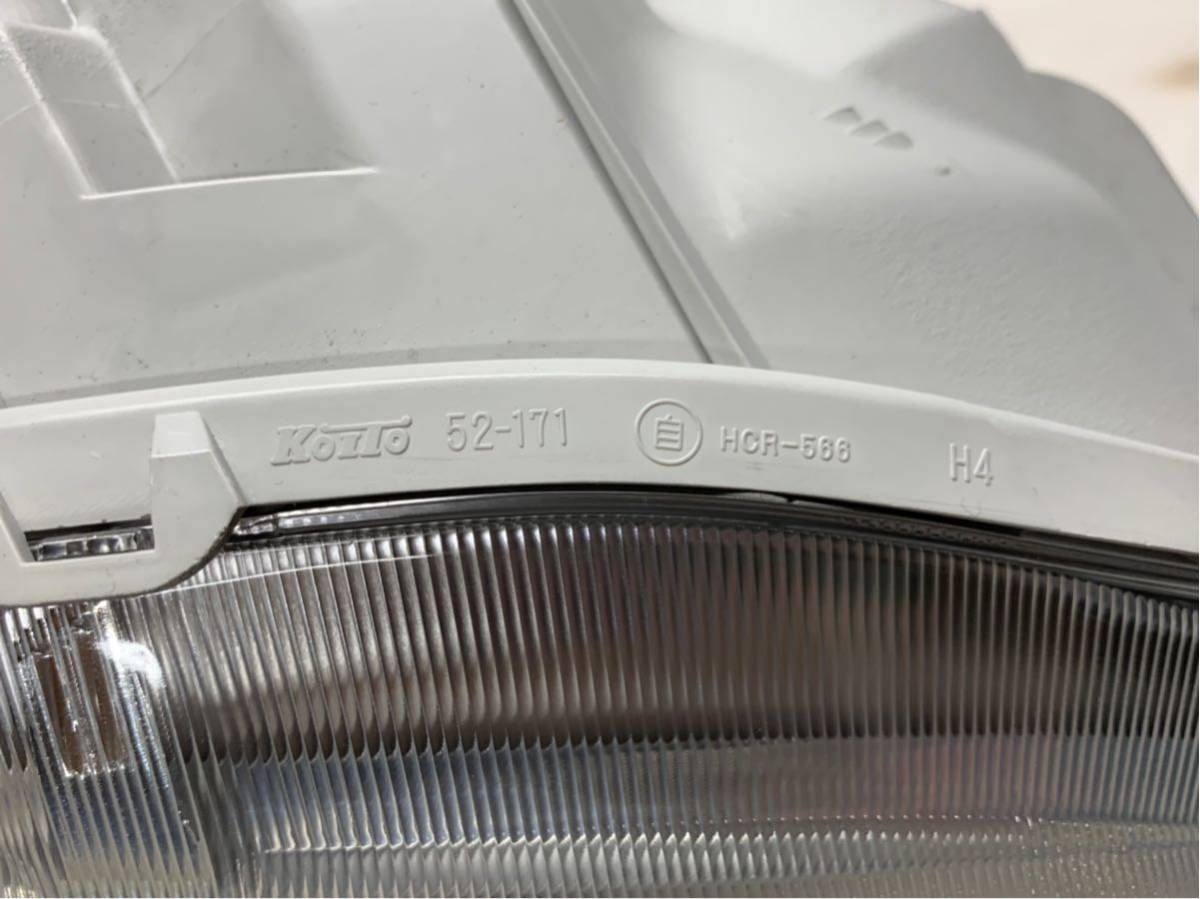 シエンタ NCP81 後期 純正 左右 ヘッドライト ハロゲン KOITO 52-171