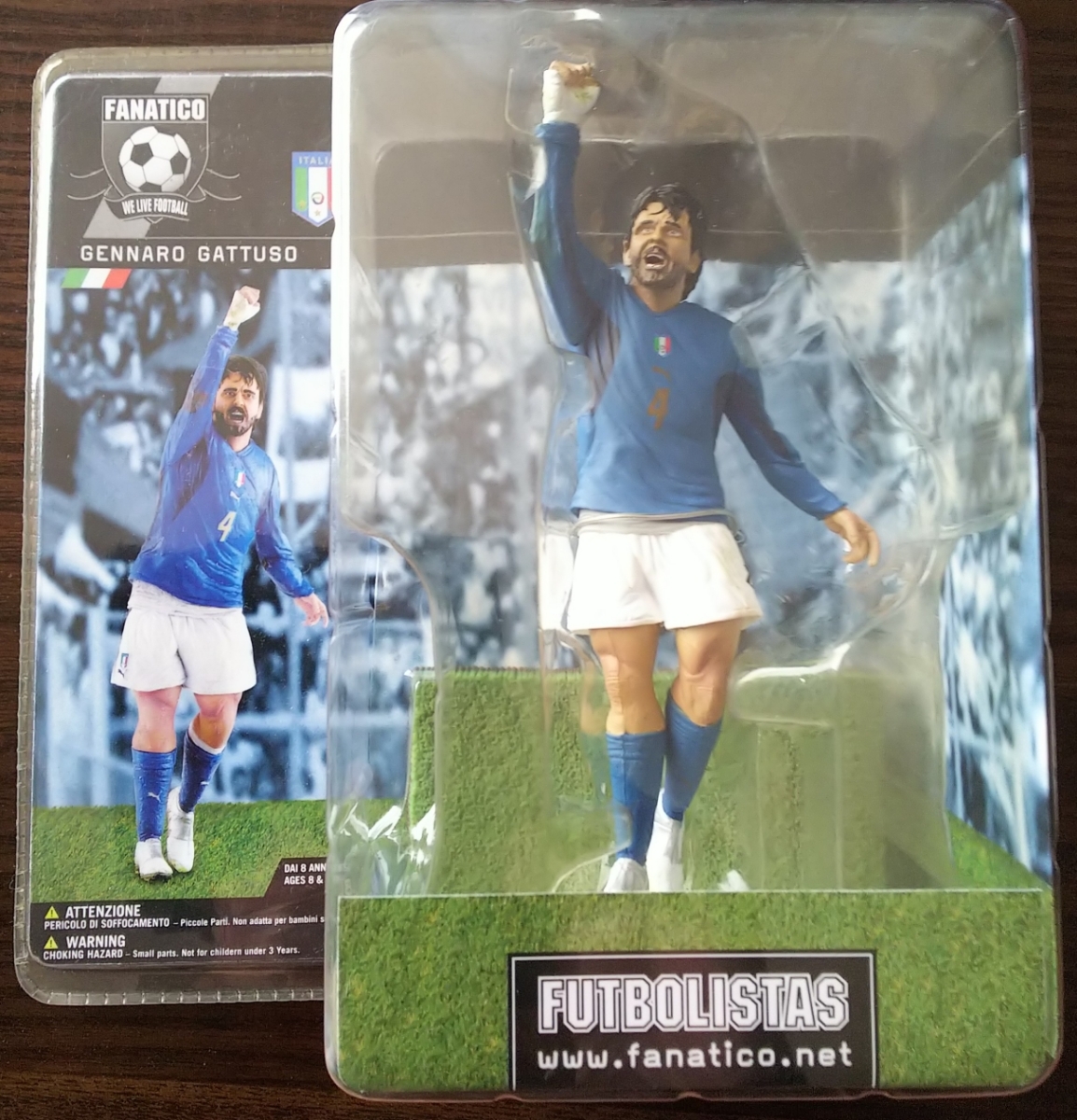 Futbolistas ガットゥーゾ 6インチフィギュア イタリア代表 ワールド