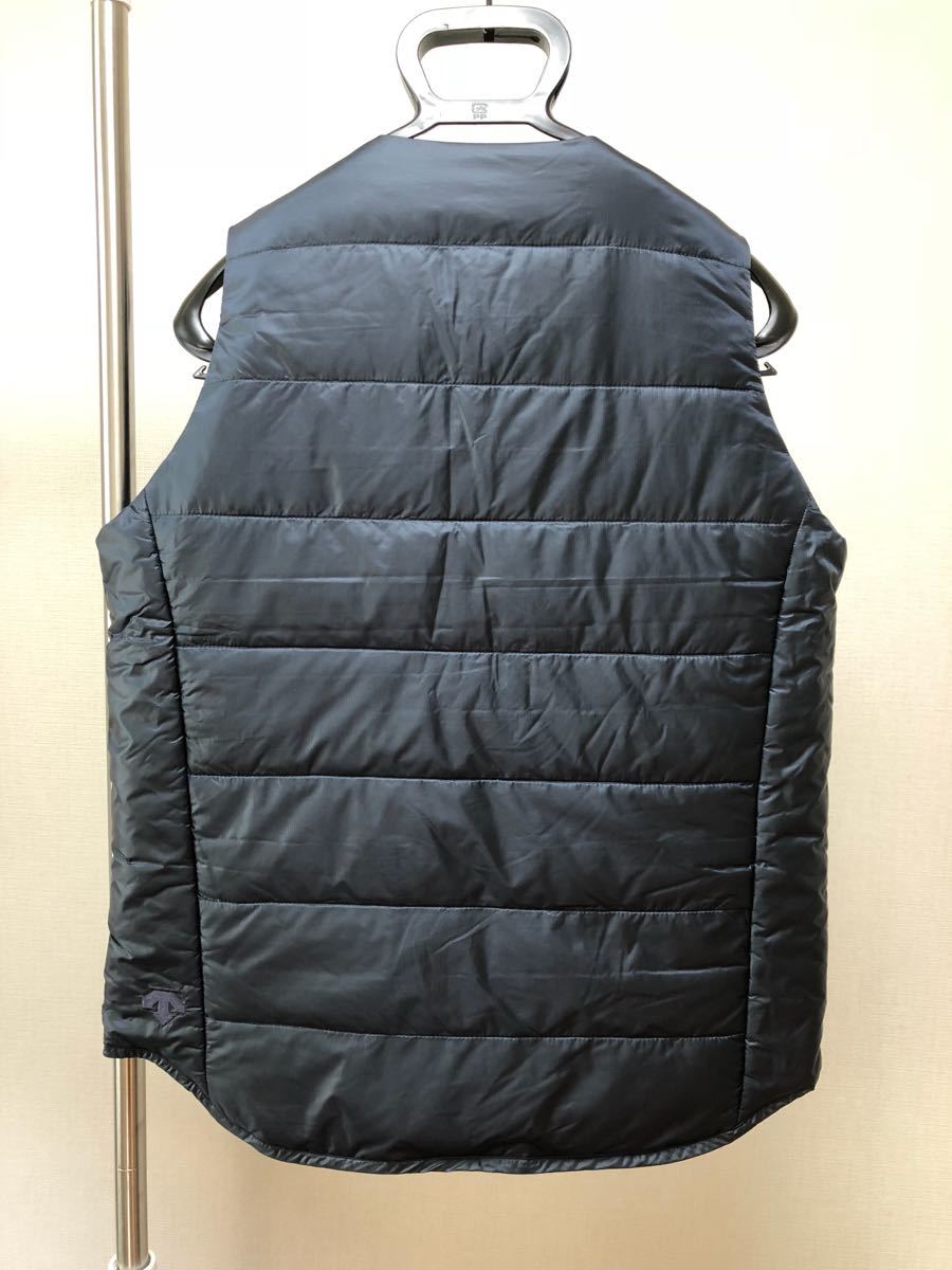 新品 DESCENTE ALLTERRAIN H.C.S.DOWN VEST S ダウンベスト マウンテンパーカー ゴアテックス オルテライン ダウンジャケット ネイビー