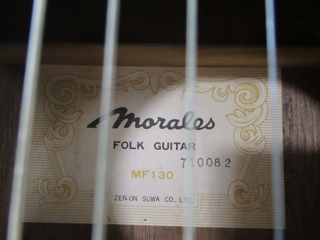 Morales MF130 FOLK GUITAR アコースティックギター アコギ 6弦