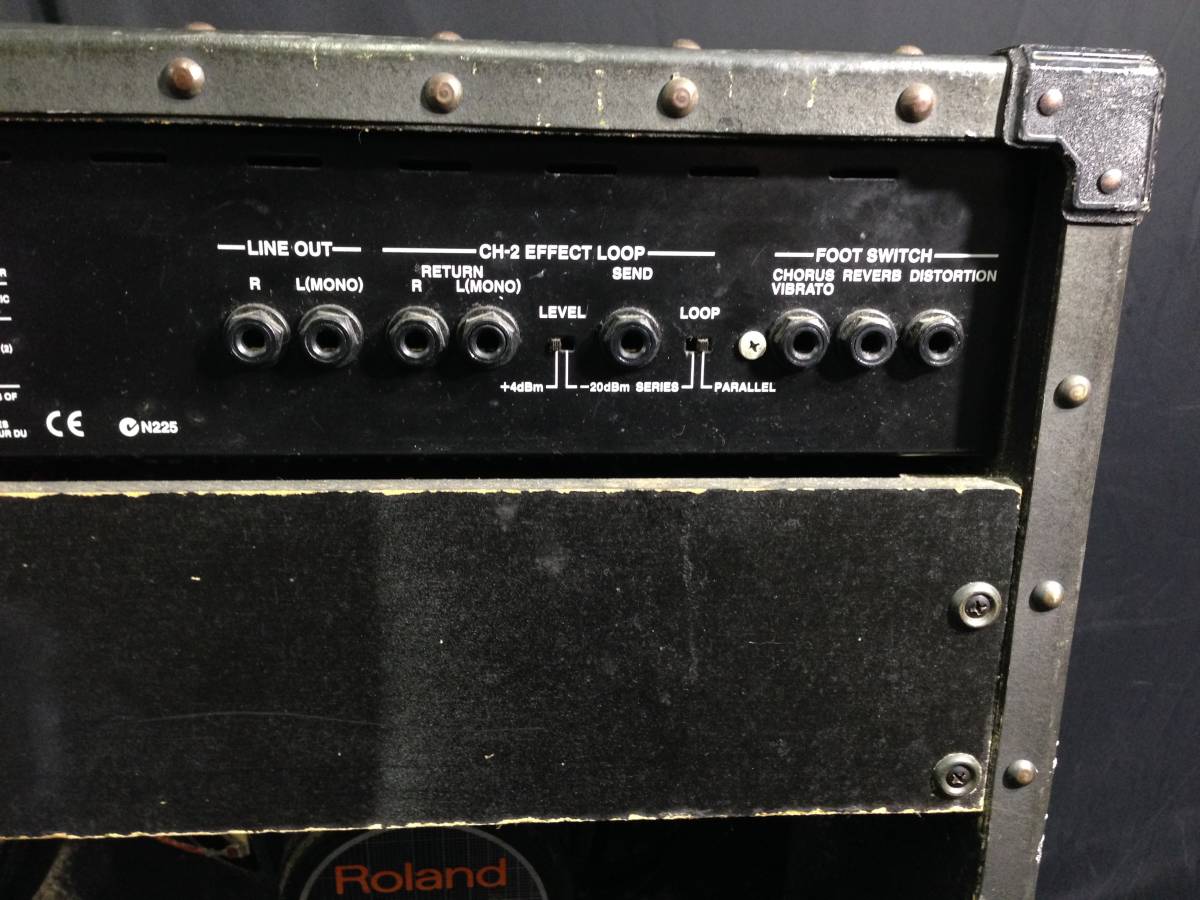 e181119-008I ROLAND JC-120 JAZZ CHORUS-120 ギターアンプ ローランド 動作確認済み 動画あり 760(W)×280(D)×622(H)mm、28kg Roland JC-120 Jazz Anniversary Edition zZounds