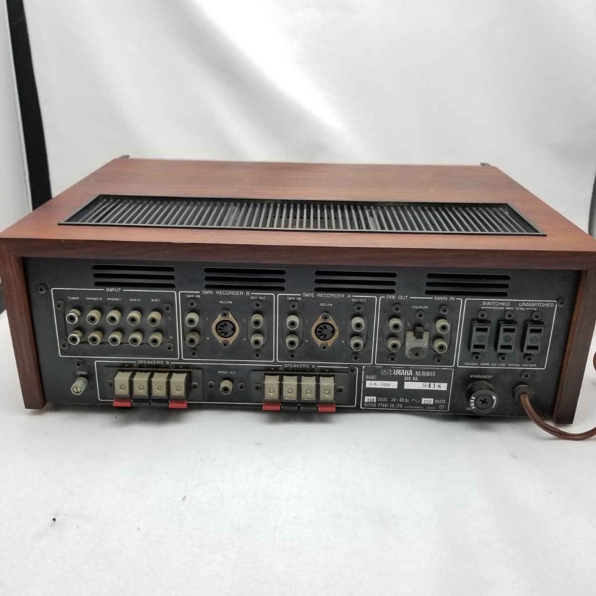 □ YAMAHA ヤマハ CA-700 アンプ 現状品 中古 221102M4319 YAMAHA CA