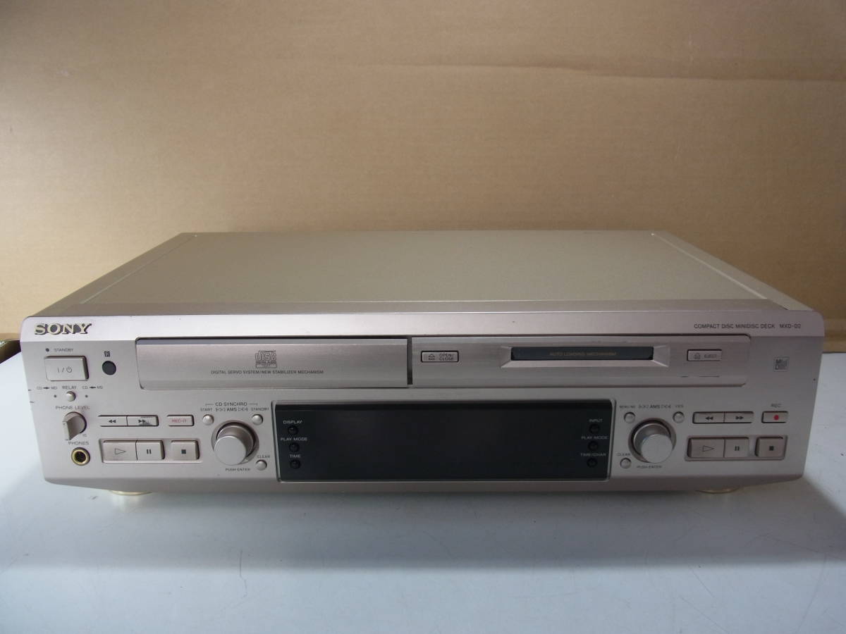 SONY CD/MDプレーヤー MXD-D2 （ジャンク CDデッキ MDデッキ ソニー