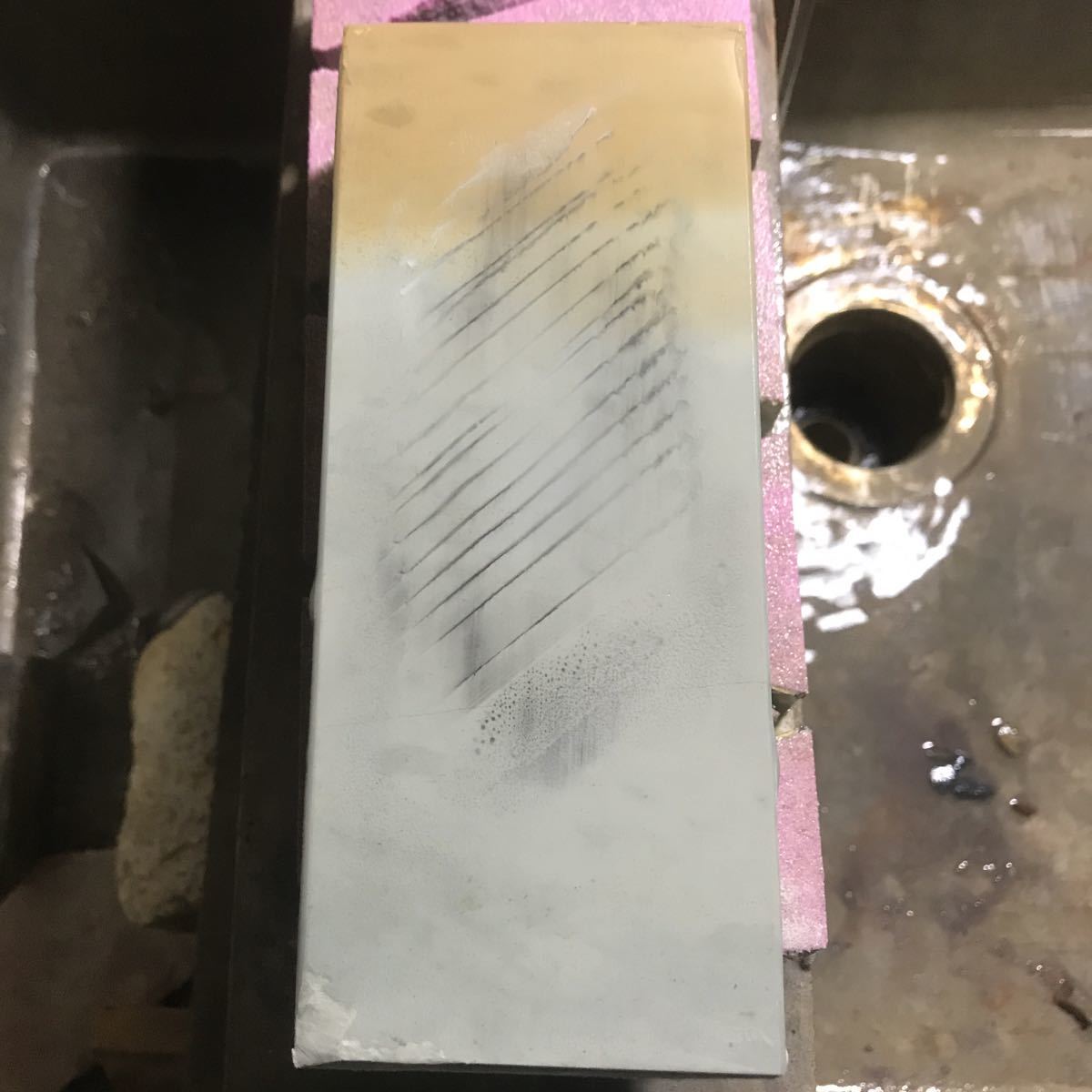 天然砥石、相岩谷、朽木、硬口～中硬、超大型版 天然砥石相岩谷