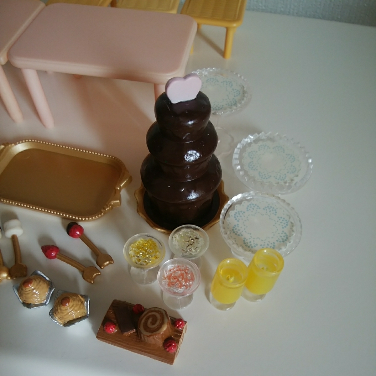 シルバニアファミリー　小さなお店屋さん「スイーツビュッフェセット」