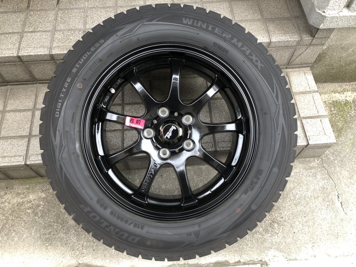 激安　美品　2016年製造☆215/60R16スタッドレス、ホイール４本セット　マツダ　ＣＸ３　