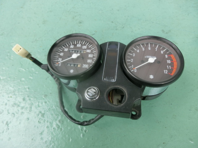 GS400 - 純正 メーター SUZUKI スズキ メルカリ GSX400F 200km 動作 