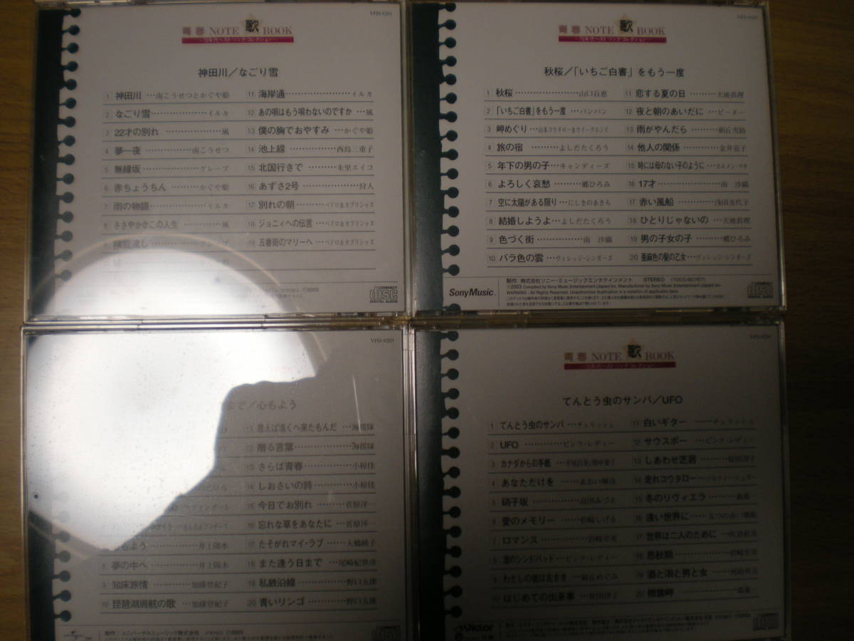 青春歌 NOTE BOOK (～70年代ベスト・ソング・コレクション) ～ CD12枚