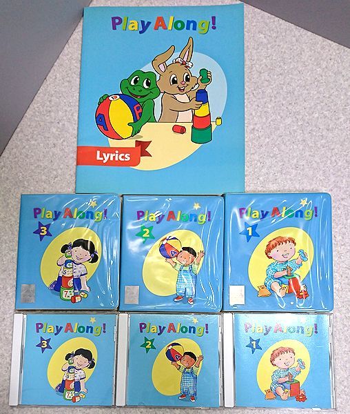 DWE Play Along プレイアロング DVD3点 CD3点 テキスト ディズニー