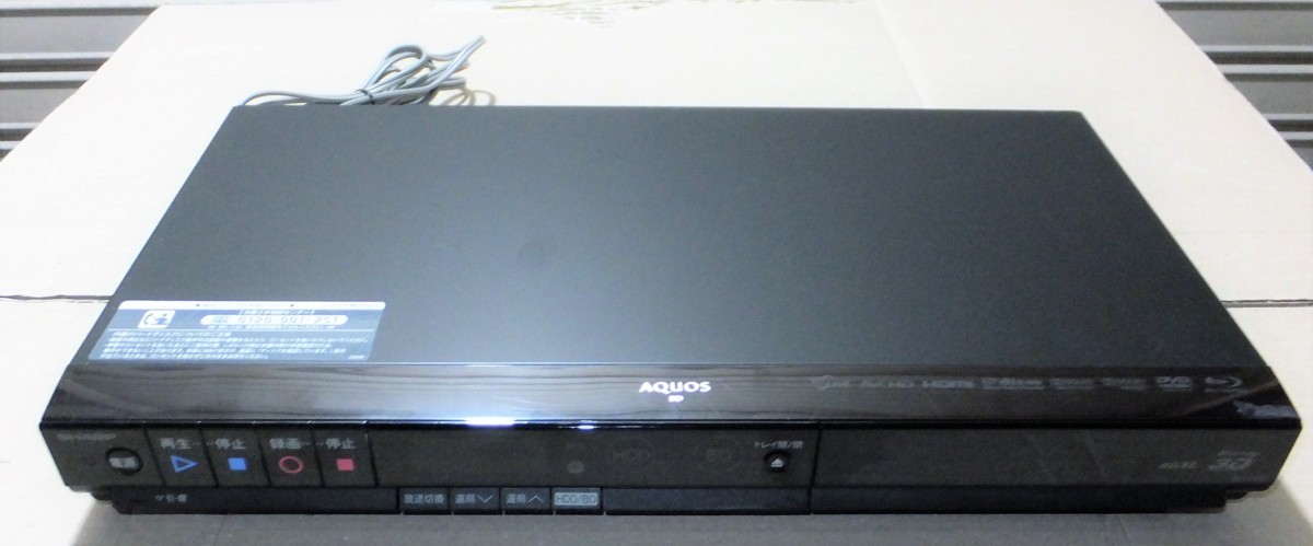 Yahoo!オークション - SHARP シャープ ブルーレイレコーダー BD-H30 リ 