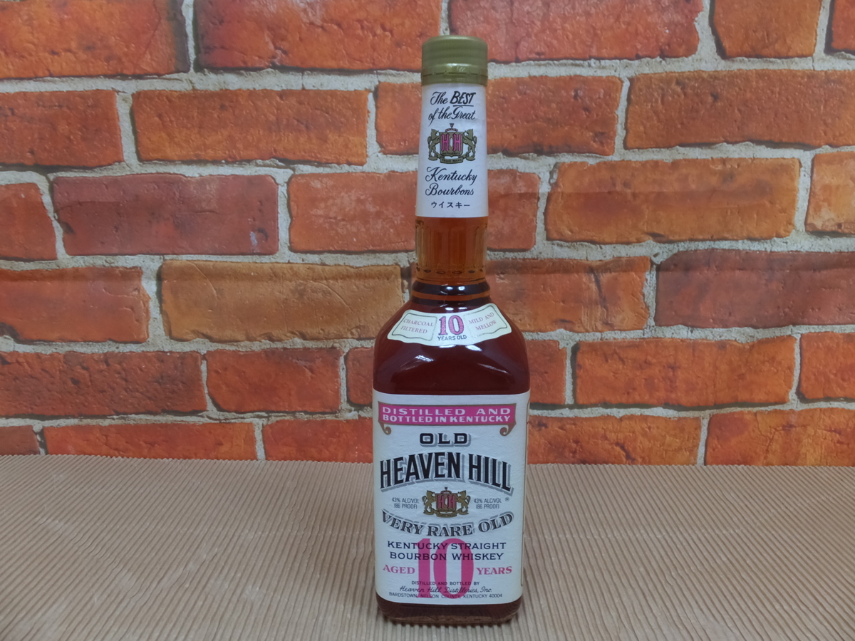 飲料・酒 未開封 特級 HEAVEN HILL バーボン 43% 750ml 古酒
