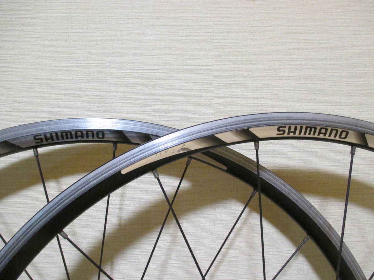 SHIMANO ◇◇中古 700C 完組 クリンチャーホイール SHIMANO