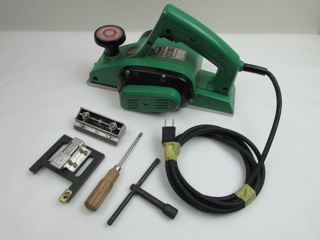 当時物・美品・HITACHI・日立工機・82mm・かんな・鉋・カンナ・F-20B・電動工具・通電確認済み