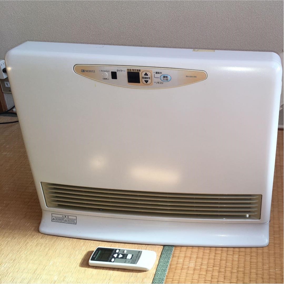 早い者勝ち】NORITZ（ノーリツ） 温水ルームヒーター RH-5501RN-BL