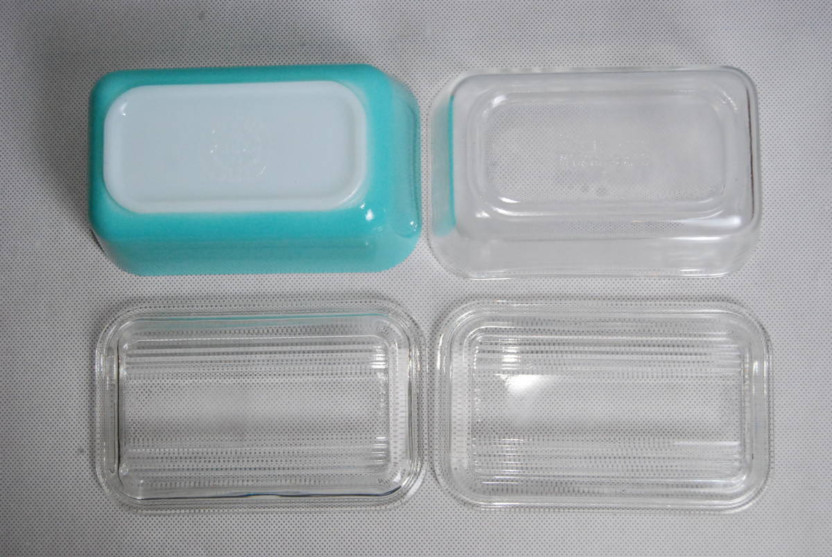 オールドパイレックス Pyrex - レフリジレーター 蓋付き M 2個セット