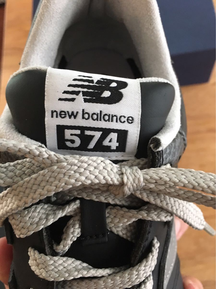 美品 ニューバランス　ML574 メンズ スニーカー New Balance 黒 US9 27.0cm