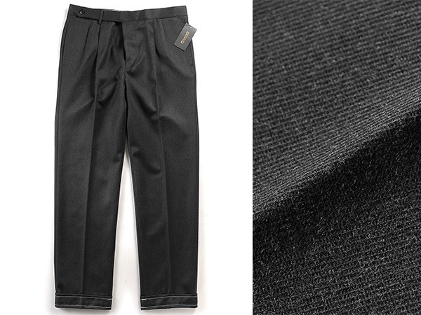 ◆【100％MADE IN ITALY！ROTA(ロータ)×TIE YOUR TIE/優雅な2プリーツ入りウールギャバジンスラックス7.8万】[tyt1852501] Italy in Rota Ferretti Tie 最大2,500円オフクーポンポイント5倍ROTAロータ